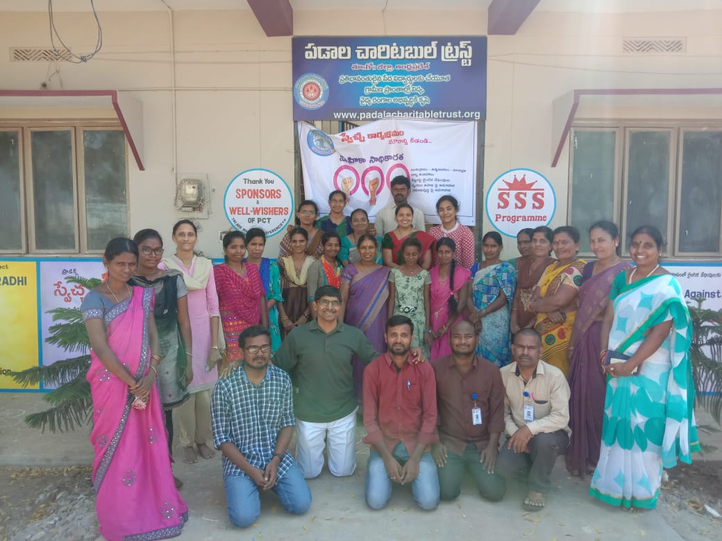 Mallavaram Women Group with Team PCT